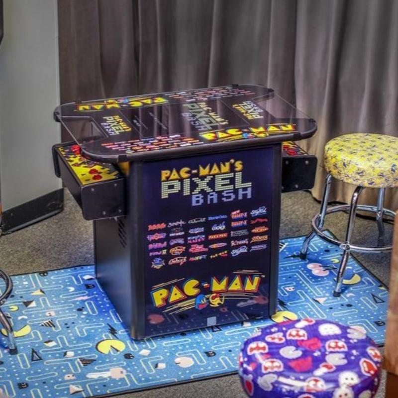 Pacman Pixel Bash Home Cocktail - Black